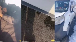 Miyaanbhai ne car mein kiya khatoon ko kiss, dono pakde gaye!