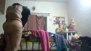 BBW sexy Aunty ki dress change karte hue hot porn video